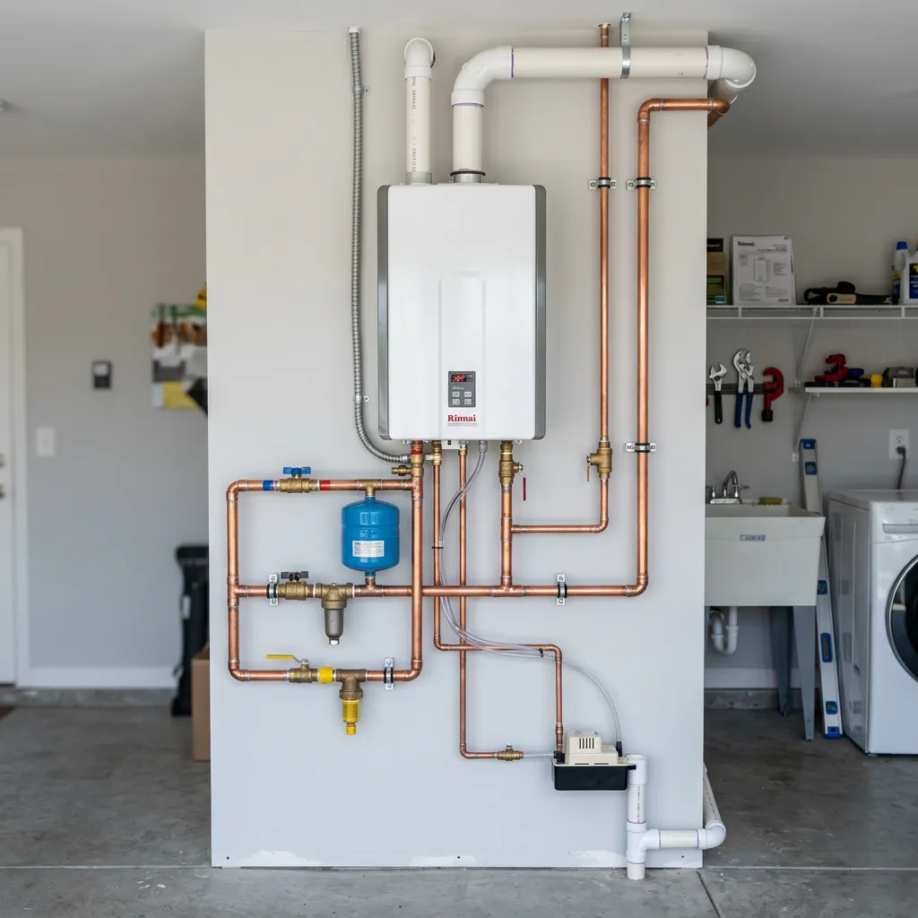 Tankless Water Heater Install